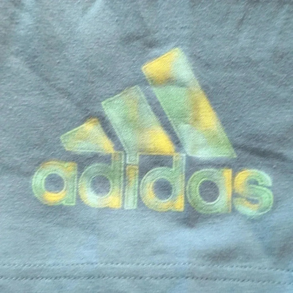 Adidas plus size 3 stripes graphic bike shorts - Picture 4 of 8